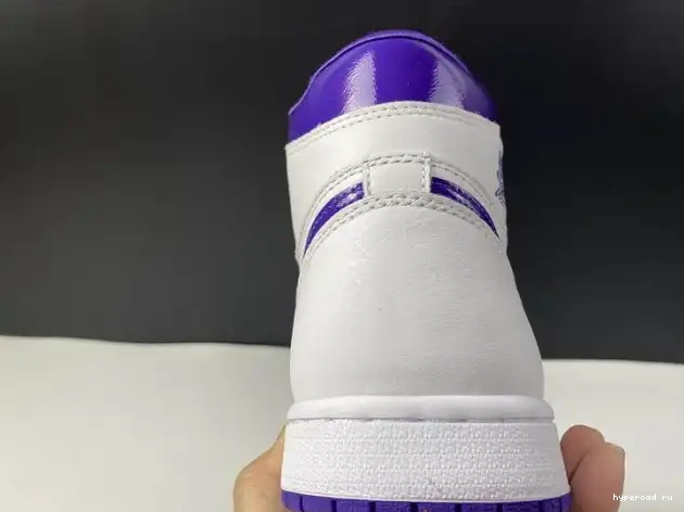 AIR HIGH COURT PURPLE JORDAN RETRO 1 CD0461-151 0413